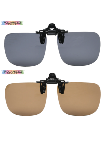 Eyelevel Polarized Clip on lens Brown or Grey Clip-2