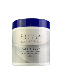 Cyclax Face & Body Moisturising Cream with Cocoa Butter 500ml
