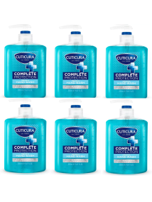 6x Cuticura Complete Protection Original Hand Wash, Antibacterial, 500ml
