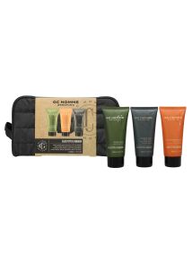 GC Homme Men's Classic - Black Pepper & Mandarin - Travel Bag 5PC