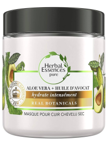 Herbal Essences Pure Aloe Vera + Avocado Oil Hair Mask 250ml for Dry Scalp