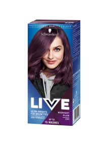 Schwarzkopf Live Ultra Brights For Brunettes Semi-Permanent 194 MIDNIGHT PLUM Hair Dye
