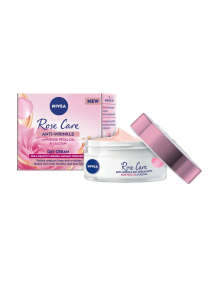 Nivea Rose Care Anti-Wrinkle Day Cream 50ml with Rose Petal Oil & Calcium