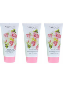 3x Yardley English Rose Hand Cream 50ml