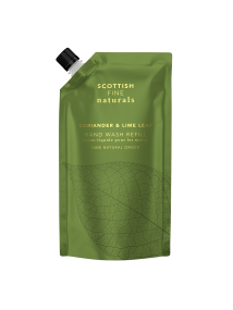 The Scottish Fine Soaps Company Naturals Coriander & Lime Leaf Hand Wash Refill 600ml Pouch