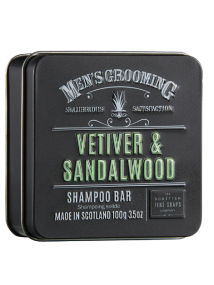 The Scottish Fine Soaps Company Vetiver & Sandalwood Shampoo Bar 100g