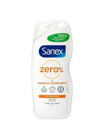 Sanex Zero% Nourishing Shower Gel 225ml for dry skin