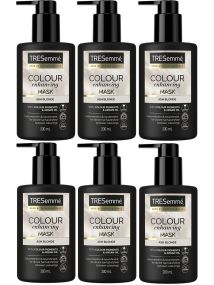 6x Tresemme Colour Enhancing Hair Mask Ash Blonde 200ml