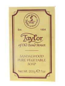 Taylor of Old Bond Street Gentleman's Sandalwood Pure Vegetable Soap 200g