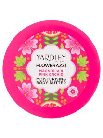 Yardley London Flowerazzi Magnolia & Pink Orchid Moisturising Body Butter 200ml